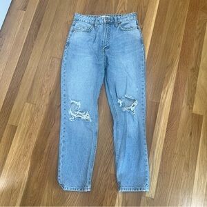 Zara ripped jeans